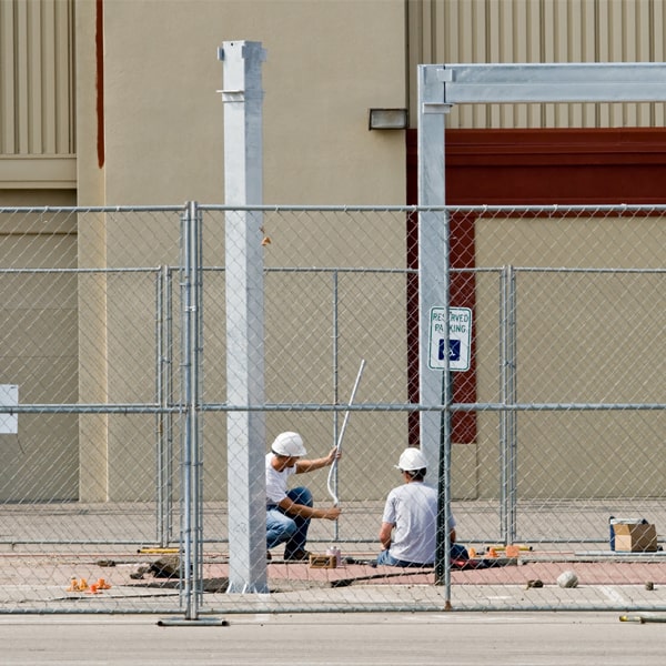 how long can i lease the temporary fence for my work site or event in Franklin